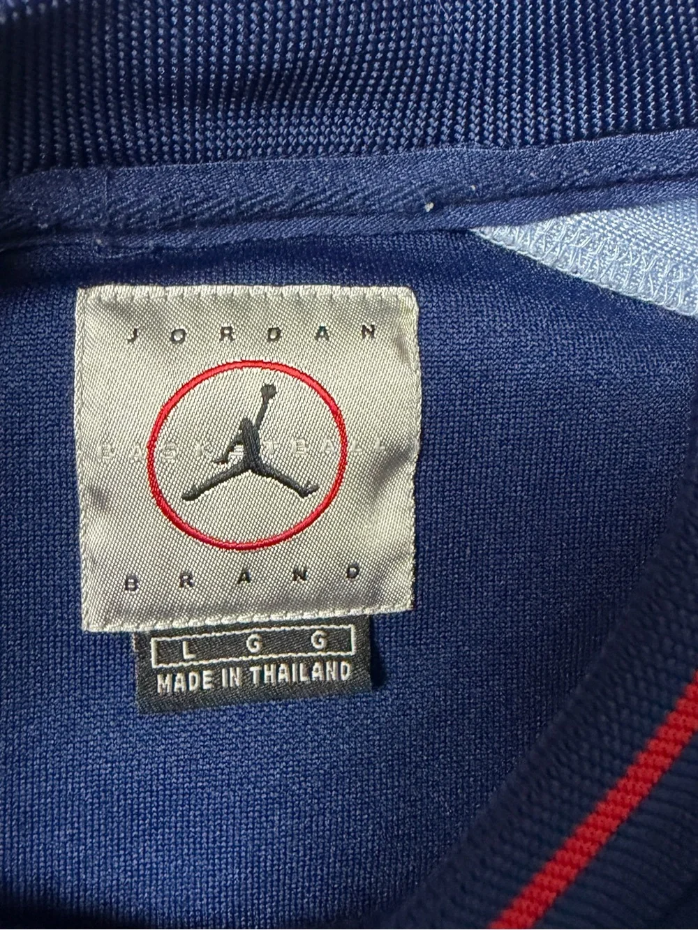 Vintage Nike Air Jordan Brand Retro Snap Track Jacket Y2K Sz Lg
